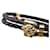 Versace Medusa Gold schwarzes Lederarmband  - Ansicht 6