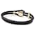 Versace Medusa Gold schwarzes Lederarmband  - Ansicht 7