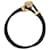 Versace Medusa Gold schwarzes Lederarmband  - Ansicht 9