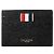 Thom Browne RWB Tab Double Card Holder Black - view 2