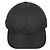 Prada Gorra de béisbol de nylon con logo de triángulo lateral Negro