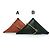 Clutch Triangular de Piel Ligera Bottega Veneta Roja - vista 5