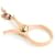Hermès Rose Gold Keychain and Glove Holder Pink  - view 3