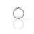 Cartier Doppelring aus Weißgold mit Diamant Größe - Ansicht 2