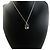 Hermès Collana con Pendente in Oro Bianco e Diamante Amuleto Constance - vista 4