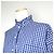 Camicia a quadri blu royal Isabel Marant - vista 4