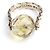 Anello in cristallo argento Bottega Veneta Multicolore