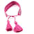 Dior Bracciale con frange di perline rosa magenta - vista 3