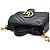 Gucci Borsa a spalla Marmont Mini con manico superiore Nero - vista 6