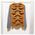 Gucci Tiger-Intarsien-Strickpullover mit langen Ärmeln Braun - Ansicht 3
