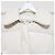 Miu Miu Suéter cropped acolchoado de corduroy Prata - vista 4