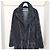 Louis Vuitton Virgil Abloh Monogram Shearling Coat Black - view 4