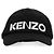 Kenzo Logo-Print Cap Schwarz