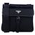 Prada Borsa a Spalla in Re-Nylon Nero