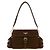 Prada Explore Medium Suede Shoulder Bag Brown - view 4