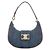 Céline Borsa a spalla media in denim Blu