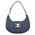 Céline Borsa a spalla media in denim Blu - vista 4