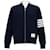 Thom Browne Giacca Bomber Loopback Classica Blu  - vista 1