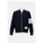 Thom Browne Giacca Bomber Loopback Classica Blu  - vista 4