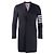 Thom Browne Striped High Armhole Plain Weaving Wool Blue