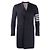 Thom Browne Striped High Armhole Plain Weaving Wool Blue - view 4