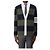 Thom Browne V-Neck Cardigan aus Baumwolle Rugby Bar Rose Icon Grün - Ansicht 4