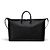 Thom Browne Bolsa de viagem em couro pebble grain Preto - vista 6
