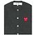 Comme Des Garcons Rundhals-Doppelburgunder-Emblem-Strick AX - Ansicht 6