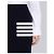 Thom Browne Pantalones de lana merina Stripe Link Stitch Azul - vista 13