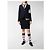 Thom Browne Pantalones de lana merina Stripe Link Stitch Azul - vista 17