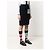 Thom Browne Pantalones de lana merina Stripe Link Stitch Azul - vista 24