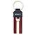 Bally Portachiavi Stripe Blu - vista 4