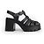 Prada Sandalias de plataforma de goma