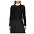 Thom Browne Crewneck Crop Cashmere Strickjersey Schwarz - Ansicht 4