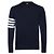 Thom Browne Klassische Cashmere-V-Ausschnitt-Cardigan Blau - Ansicht 5