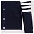 Thom Browne Klassische Cashmere-V-Ausschnitt-Cardigan Blau - Ansicht 8