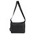 Loewe Bolsa Hobo Loop em couro de bezerro de grão flexível Preto - vista 5