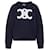 Céline Rippstrick Rundhals Pullover Blau  - Ansicht 1