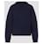 Céline Rippstrick Rundhals Pullover Blau  - Ansicht 7