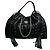 Borsa a mano Gucci Deco in pelle trapuntata nera Nero