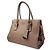 Tod's Borsa tote in pelle marrone taupe - vista 2