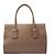 Tod's Borsa tote in pelle marrone taupe - vista 3