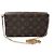 Louis Vuitton Borsa a tracolla Pochette Felicie Monogram Vivienne Marrone - vista 3