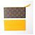 Louis Vuitton Borsa a tracolla Pochette Felicie Monogram Vivienne Marrone - vista 7