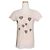 Camiseta de algodón estampada rosa claro See by Chloé