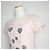 Camiseta de algodón estampada rosa claro See by Chloé - vista 4