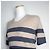Burberry Britt Marineblau gestreifter Stricktop - Ansicht 4