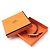 Hermès Pulsera Hapi reversible con hebilla plateada naranja roja - vista 4