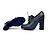 Botines Jil Sander de cuero azul marino - vista 4