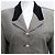 Versace Women's Collar Wool Check Jacket - view 2